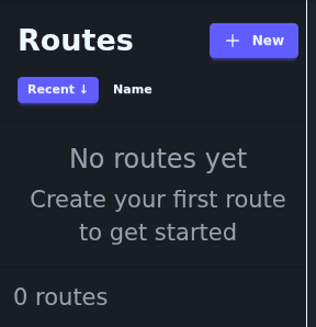 Route planning sidebar showing companies to visit