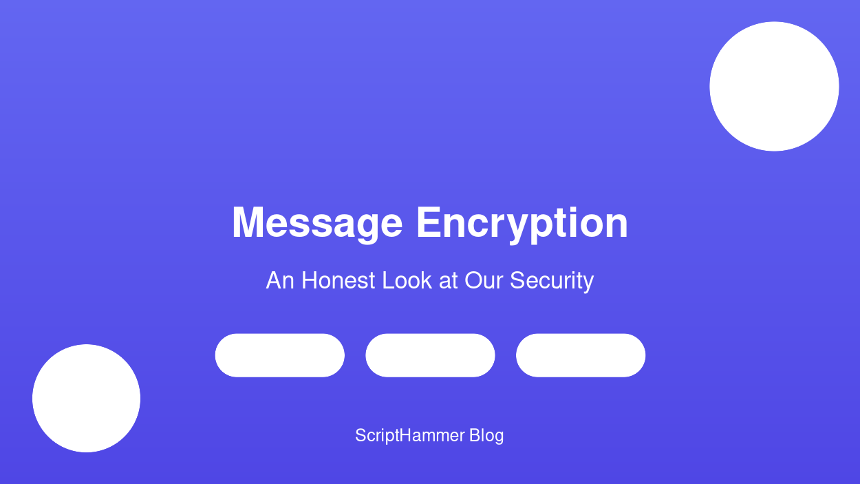 End-to-end encryption explained with lock icons and security badges showing AES-256 and Argon2id